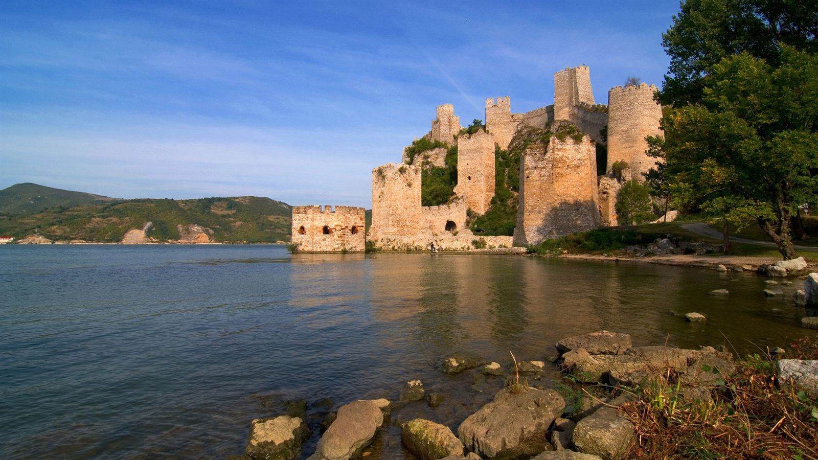 Golubac Fortress on the Danube